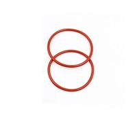 Spessore CS3/3,5/5mm O-ring in VMQ rosso Sezione trasversale Guarnizione di tenuta in gomma siliconica Rondella(OD48xCS3-20pcs)