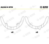 Spessore di registro, Albero a gomiti per AUDI VOLVO VW 100 200 240 260 740 760