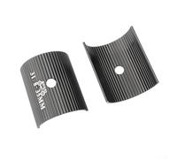 Spessore di transizione per manubrio della bicicletta per 25,4-31,8 mm e 31,8-35 mm con corpo in lega di alluminio per una migliore precisione di montaggio (nero da 31,8 a 35)