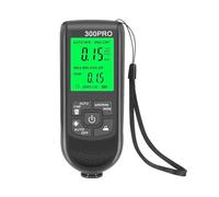 Spessore Gauge Misuratore di spessore for auto con retroilluminazione LCD digitale, strumento misurazione del rivestimento della vernice in metallo 0-2000um(Noir)