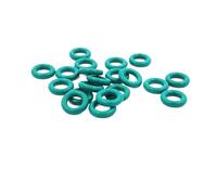 Spessore O-ring 1/1,2/1,5 mm CS Tenuta in gomma fluorurata Guarnizione resistente alla temperatura Anello in gomma completo nelle specifiche.-.(OD24xCS1(5 pezzi))(OD18xCS1.2(10pcs))
