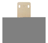 Spessore per manico della chitarra, in legno, preciso, imbullonato, per riparazione del collo della chitarra, per liutai, musicisti, appassionati di musica, principianti, adulti, aule, studio, viaggi