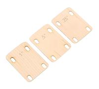 Spessore per Manico per Chitarra Elettrica, Legno di Acero, Assorbimento degli Urti e del Suono, Prolungamento della Durata, Design Multifunzionale, Adatto a Vari Modelli e (1pz