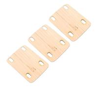 Spessore per Manico per Chitarra Elettrica, Legno di Acero, Assorbimento degli Urti e del Suono, Prolungamento della Durata, Design Multifunzionale, Adatto a Vari Modelli e (3