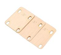 Spessore per Manico per Chitarra Elettrica, Legno di Acero, Assorbimento degli Urti e del Suono, Prolungamento della Durata, Design Multifunzionale, Adatto a Vari Modelli e (3