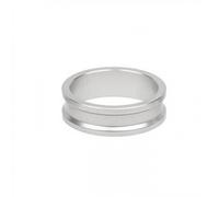 Spessore Sterzo Bici 1 1/8 - 10mm Argento in Alluminio 6061-T6