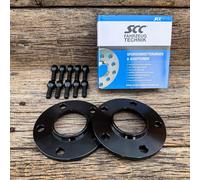 20Mm 2X10Mm SCC Distanziali Per BMW Con Bulloni M14X1,25 Neri