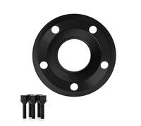 Spessori Distanziali Per Ruote Per GAC Per Empow Distanziali Forgiati Per Ruote Con Centro Al Mozzi PCD 5x108 CB 59,5 Mm M12x1,25 Distanziali Per Mozzi Ruota(Nero 4 pezzi,15 mm)