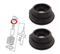Spessori In Gomma Per Molle Anteriori Per Volvo C30 C70 S40 V40 V50