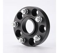 Spessori per adattatori ruote Adattatore Distanziale Ruota PCD 5x108 CB 63.4 Per Ford Per Focus 2PCS Set Distanziatori(2PC Black spacers 15mm)