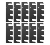 Spessori per Porte | 10 Pezzi Spessori Acciaio per Regolazione - 10 cm Resistente alla Ruggine Piastra di Riparazione per Cerniere - Per Casa Cucina Armadio Telaio Cabina