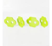 Spessori per tacchetti MTB per supporto di allineamento biomeccanico che offrono una correzione angolare di 1 grado e 3 gradi più offset verticale da 1 mm e 2 mm (B)