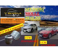 Spessori Rialzo Molle SPACER SPRING MAZDA CX-3 2015> 4WD 4X4 kit completo 2 CM