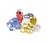 Spessori Serie Sterzo 1 1/8 Alluminio Blu 5mm - 10 Pezzi