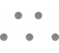 All Balls Racing 38 X 50 X 8/9.5 Abr 56-166 Fork Oil Seal Kit Argento