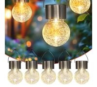 Spetebo 5 lampade a LED a energia solare, da giardino, da giardino