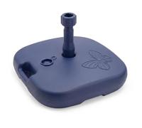 Spetebo Supporto per ombrellone in plastica, colore: blu, riempibile, 20 l