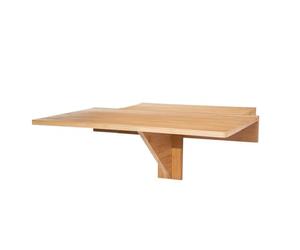 Spetebo Tavolo da parete pieghevole - 60 x 40 cm - Salvaspazio per montaggio a parede - Tavolo da pranzo, bistrot, buffet, sospeso, computer