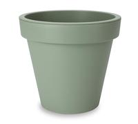 Spetebo - Vaso per piante in plastica XXL rotondo - Ø 58 cm/verde chiaro - Vaso da fiori per interni ed esterni - Vaso da giardino, vaso da fiori, vaso da fiori per esterni
