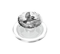 Spetebo volante disegnato con arte in natura PopSockets PopGrip per MagSafe