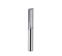 SpeTool Fresa a Taglienti Dritti CNC 6 mm x 22mm, Solido Carburo per Legno, Compressione, MDF, Acrilico