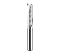 SpeTool Fresa CNC 6mm in carburo di tungsteno solido per alluminio e legno - Singola tagliente, lunghezza di taglio 22mm - per ottone