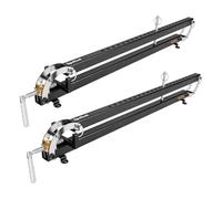 SpeTool Morsetto per piastra da 61 cm, confezione da 2, morsetto parallelo in acciaio a pressione a 4 vie, per armadietti di circuiti stampati, tavoli, lavorazione del legno, giunti parallelogramma