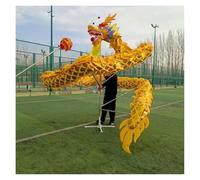 Spettacoli Del Festival di Danza Del Drago e Del Leone, Adatti Per Le Celebrazioni di Capodanno e Altre Festività(Yellow,2200cm/72ft)