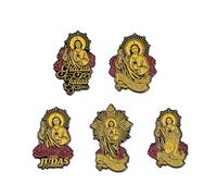 Spettame Metallo Artistico Alla Religioso Religioso Per Pettorale Dettagliato Con La Chiesa Incisa Chiesa Accessori Spirituali