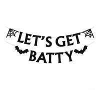 Spettrale Bat Banner Streamer Halloween Decorazione Della Parete