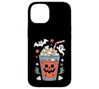 Spettrale bevanda popcorn - Halloween Snack Design Custodia per iPhone 14