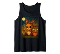 Spettrale Carino Halloween Bunny Kawaii Creepy Coniglio Costume Canotta
