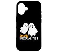 Spettrale disuguaglianze fantasmi - Insegnante di matematica di Halloween Custodia per iPhone 16