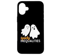 Spettrale disuguaglianze fantasmi - Insegnante di matematica di Halloween Custodia per iPhone 16 Plus