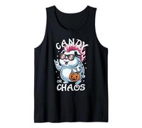 Spettrale Guinea Pig Punk Rocker Candy o Chaos Halloween Canotta