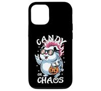 Spettrale Guinea Pig Punk Rocker Candy o Chaos Halloween Custodia per iPhone 12/12 Pro