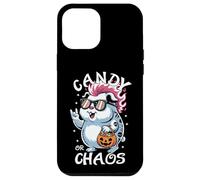 Spettrale Guinea Pig Punk Rocker Candy o Chaos Halloween Custodia per iPhone 12 Pro Max