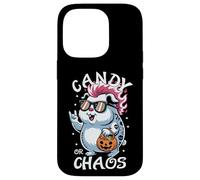 Spettrale Guinea Pig Punk Rocker Candy o Chaos Halloween Custodia per iPhone 14 Pro