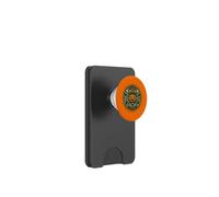 Spettrale Halloween Mandala Art con dolcetto o dolcetti PopSockets PopWallet per MagSafe
