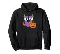 Spettrale Halloween Monster U Zucca Felpa con Cappuccio