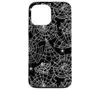 Spettrale Halloween Ragnatela Pattern Dark Academia Custodia per iPhone 13 Pro Max