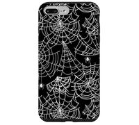 Spettrale Halloween Ragnatela Pattern Dark Academia Custodia per iPhone 7 Plus/8 Plus