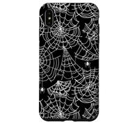 Spettrale Halloween Ragnatela Pattern Dark Academia Custodia per iPhone XS Max