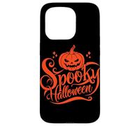 Spettrale Halloween Spaventoso Jack-O-Lantern Party Time Custodia per iPhone 15 Pro