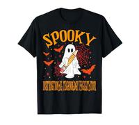 Spettrale Istruttivo Tecnologia Facilitatore Scuola di Halloween Maglietta