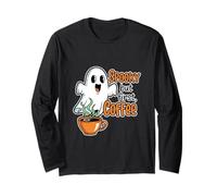 Spettrale ma Il Primo caffè Fantasma Tazza Maglia a Manica