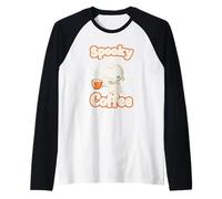 Spettrale ma la Prima Mummia del caffè Maglia con Maniche Raglan