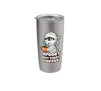 Spettrale ma la prima mummia stanca del caffè Bicchiere termico in acciaio inox doppia parete