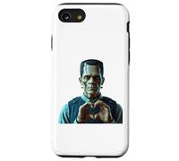 Spettrale Mostro Cuore Mani Carino Halloween Amore Custodia per iPhone SE (2020) / 7/8