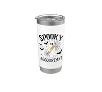 Spettrale Ragioniere Scuola di Halloween Bicchiere termico in acciaio inox doppia parete